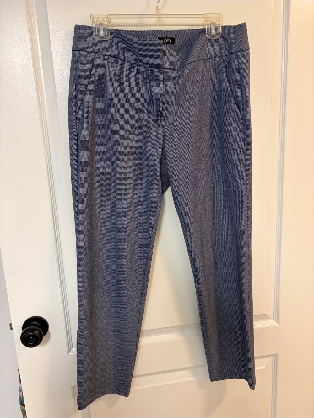 LOFT Marisa Dress Pants in Blue
